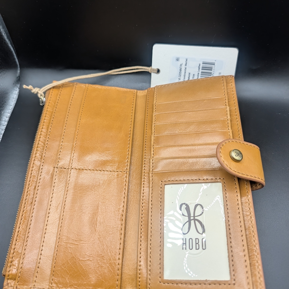 Hobo Tan Leather Women's Wallet - Picture 2 of 5